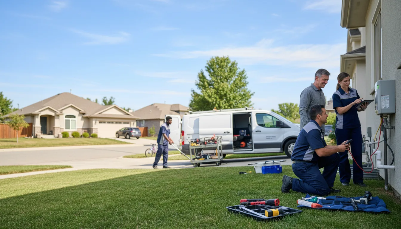 Tankless water heater service in Shoreham, VT